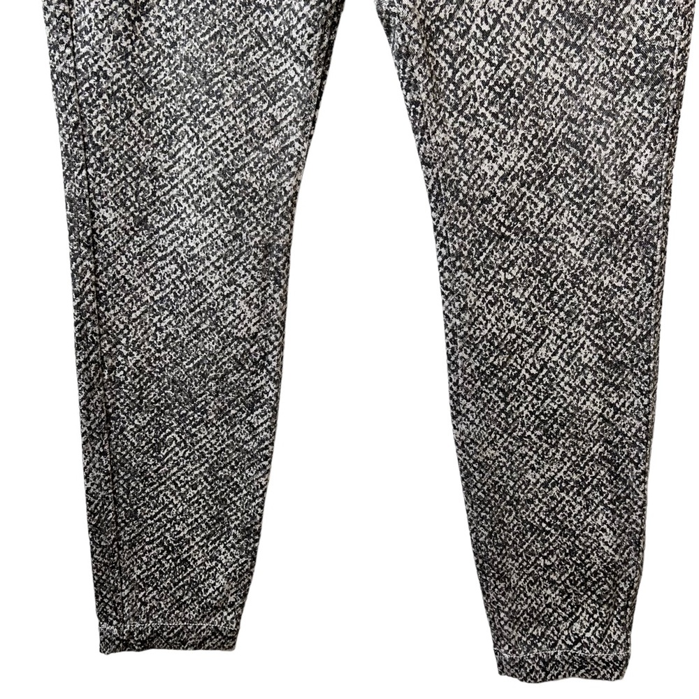 Lyssé Printed Cotton Twill Stretch High Waisted Leggings L - Picture 8 of 13